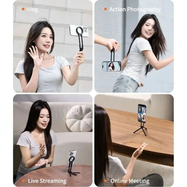 Magnetic Phone Stand and Tripod